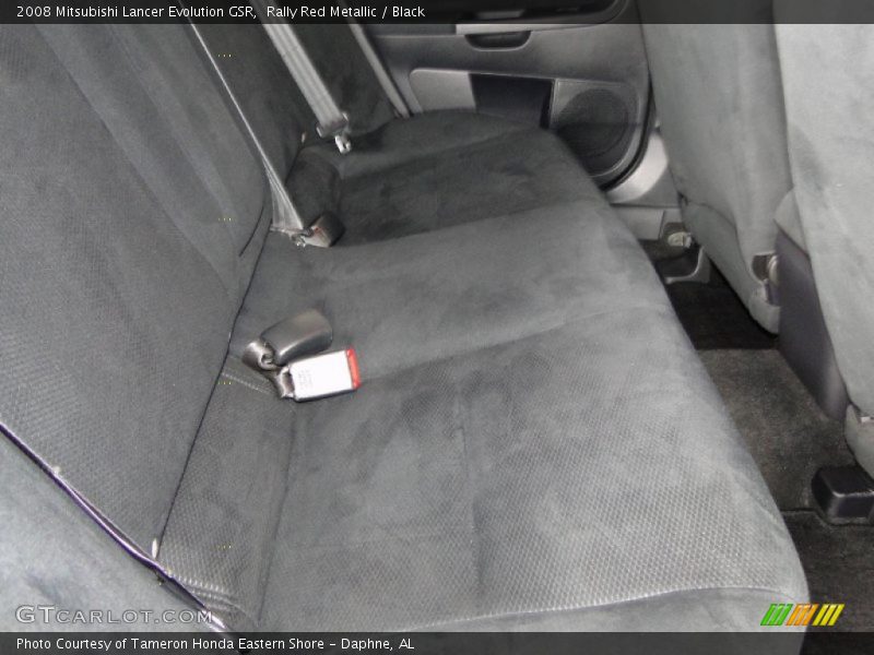 Rally Red Metallic / Black 2008 Mitsubishi Lancer Evolution GSR