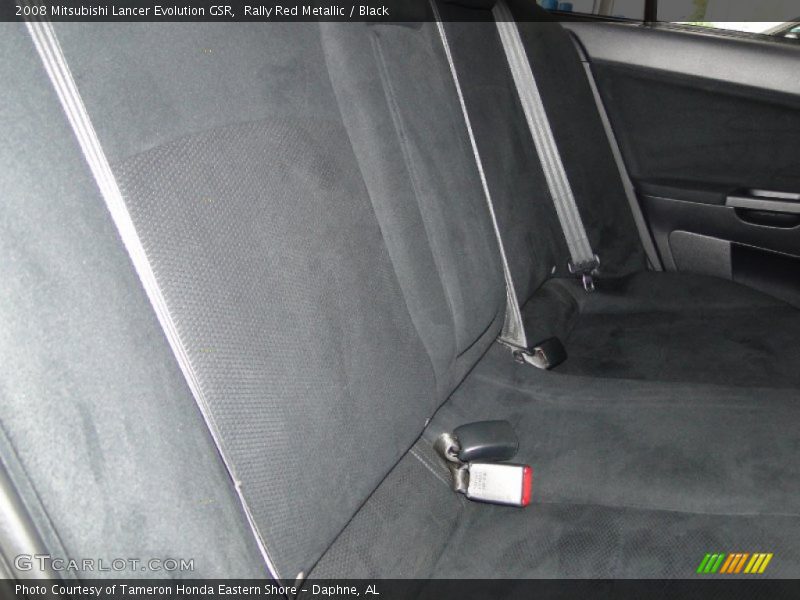 Rally Red Metallic / Black 2008 Mitsubishi Lancer Evolution GSR