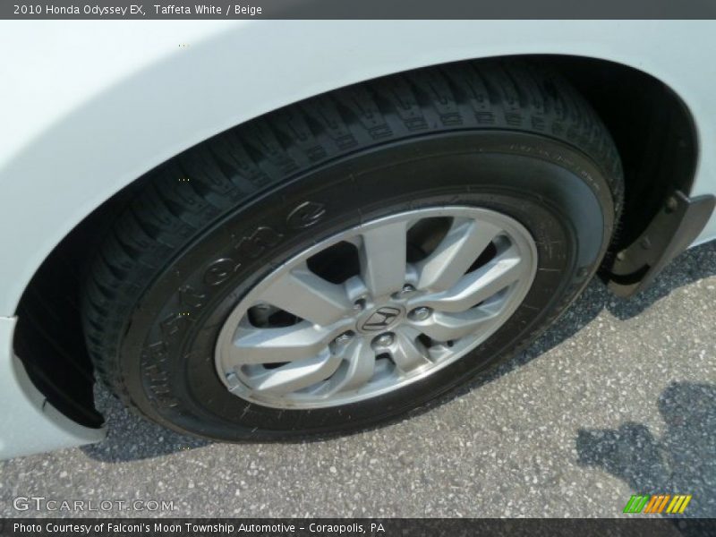 Taffeta White / Beige 2010 Honda Odyssey EX