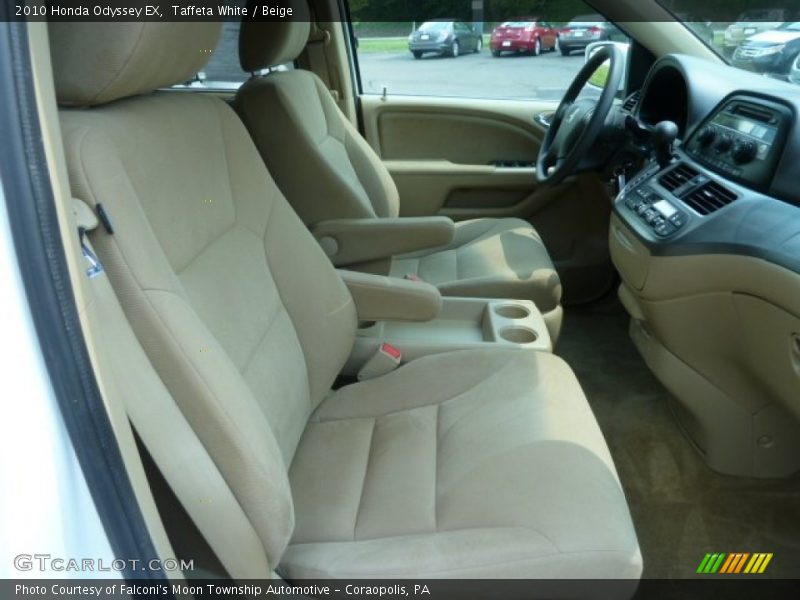 Taffeta White / Beige 2010 Honda Odyssey EX