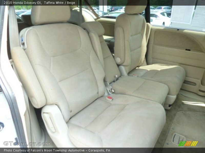 Taffeta White / Beige 2010 Honda Odyssey EX