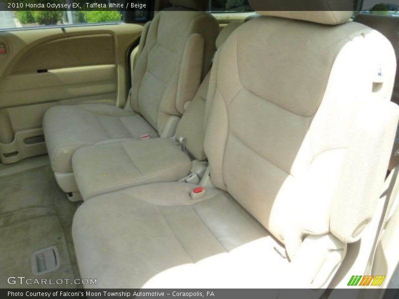 Taffeta White / Beige 2010 Honda Odyssey EX