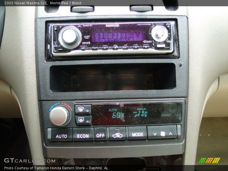 Merlot Red / Blond 2003 Nissan Maxima GLE