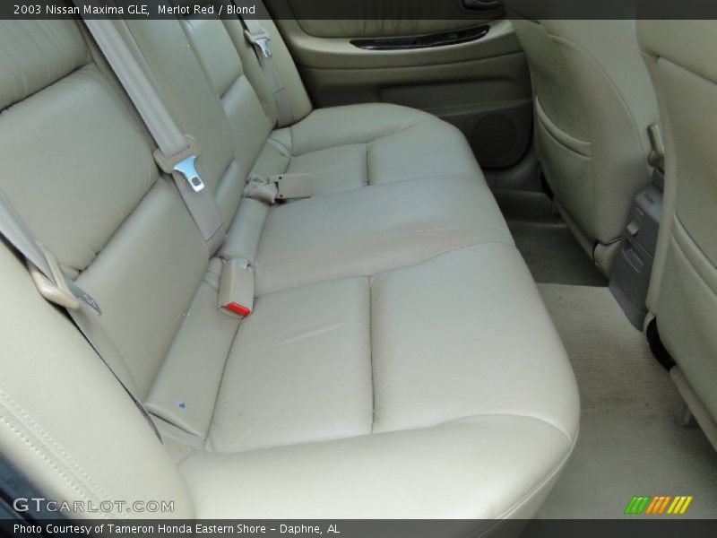 Merlot Red / Blond 2003 Nissan Maxima GLE