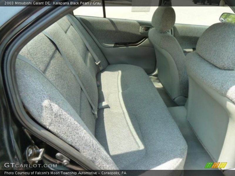 Rear Seat of 2003 Galant DE