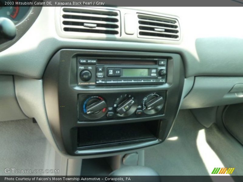 Controls of 2003 Galant DE