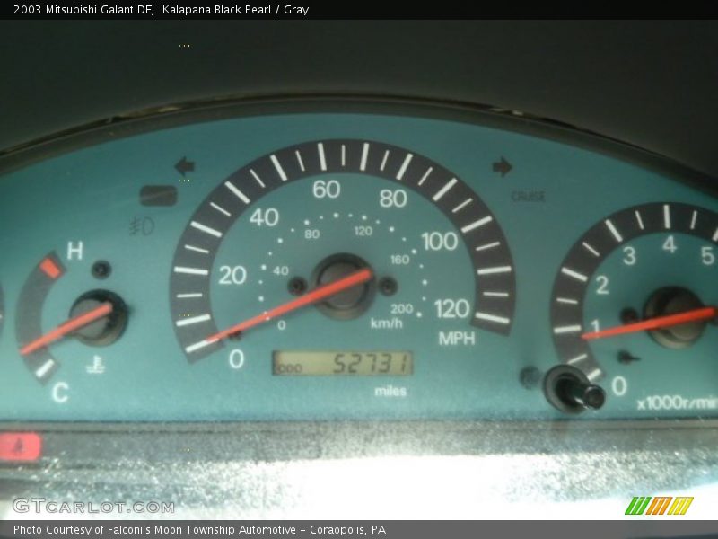  2003 Galant DE DE Gauges