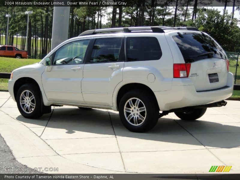 Dover White Pearl / Charcoal Gray 2004 Mitsubishi Endeavor Limited