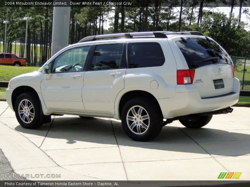 Dover White Pearl / Charcoal Gray 2004 Mitsubishi Endeavor Limited