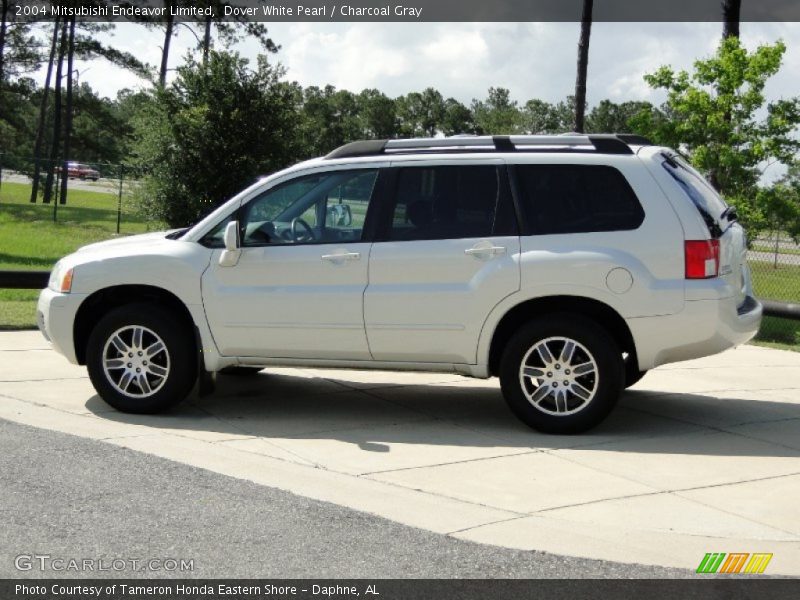 Dover White Pearl / Charcoal Gray 2004 Mitsubishi Endeavor Limited