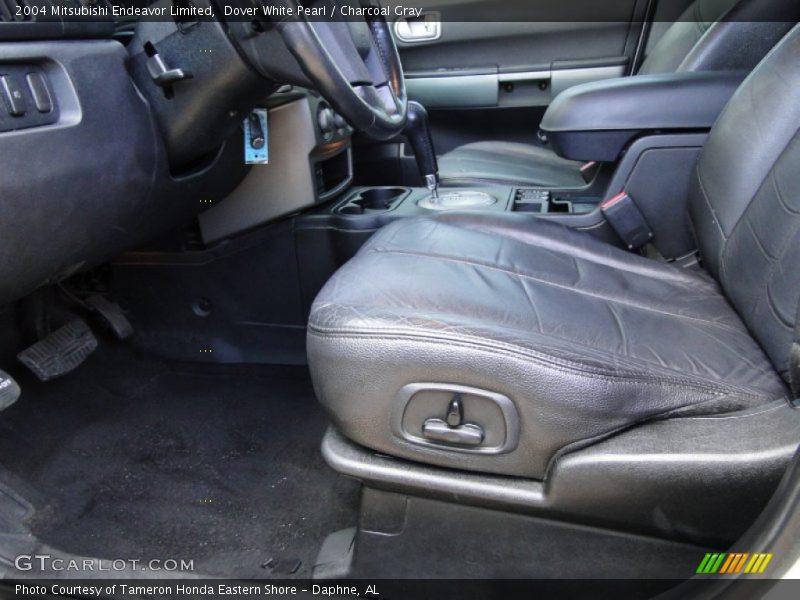 Dover White Pearl / Charcoal Gray 2004 Mitsubishi Endeavor Limited