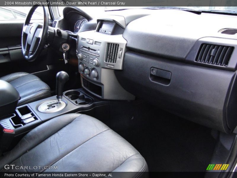 Dover White Pearl / Charcoal Gray 2004 Mitsubishi Endeavor Limited