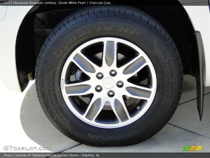 Dover White Pearl / Charcoal Gray 2004 Mitsubishi Endeavor Limited