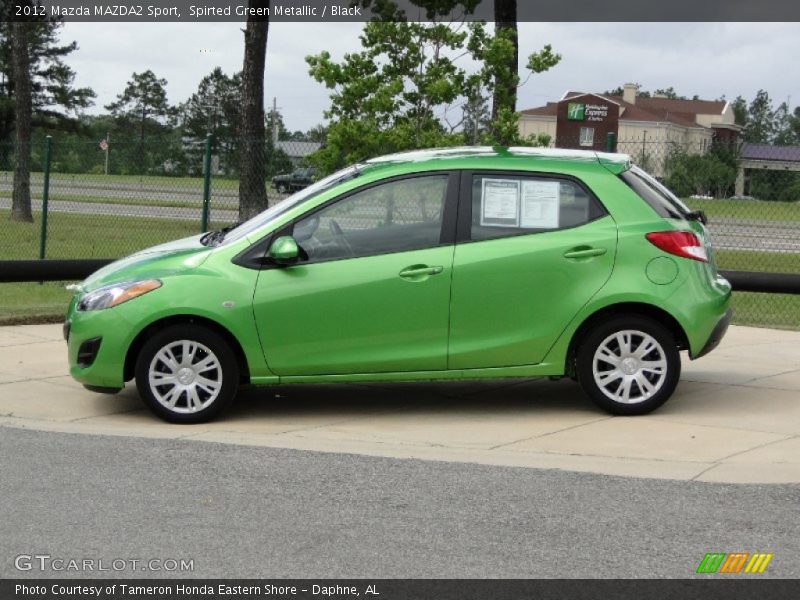  2012 MAZDA2 Sport Spirted Green Metallic