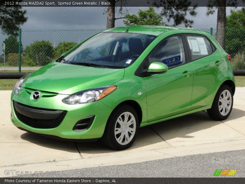 Front 3/4 View of 2012 MAZDA2 Sport
