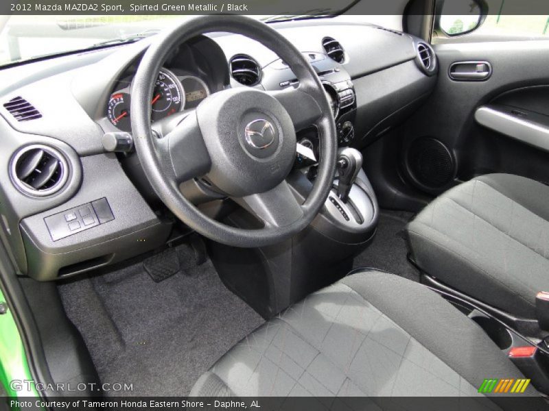  2012 MAZDA2 Sport Black Interior