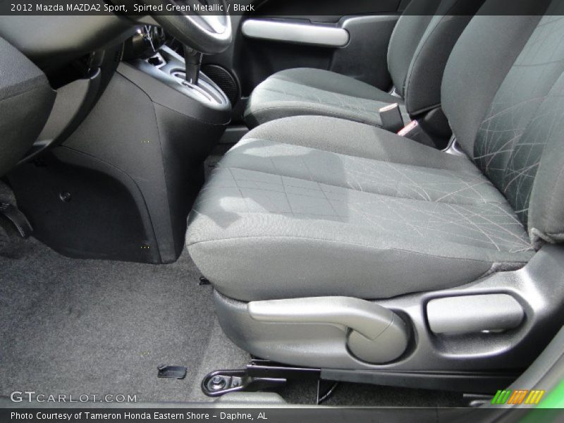 Spirted Green Metallic / Black 2012 Mazda MAZDA2 Sport