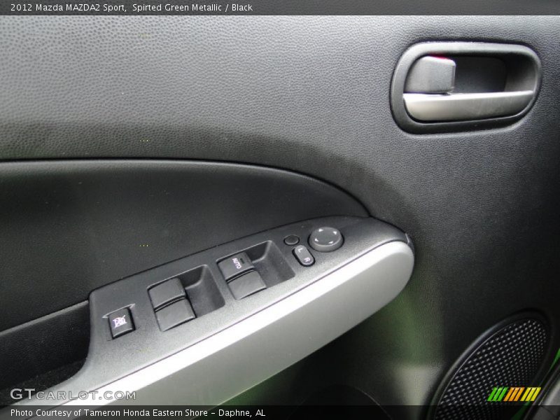 Spirted Green Metallic / Black 2012 Mazda MAZDA2 Sport