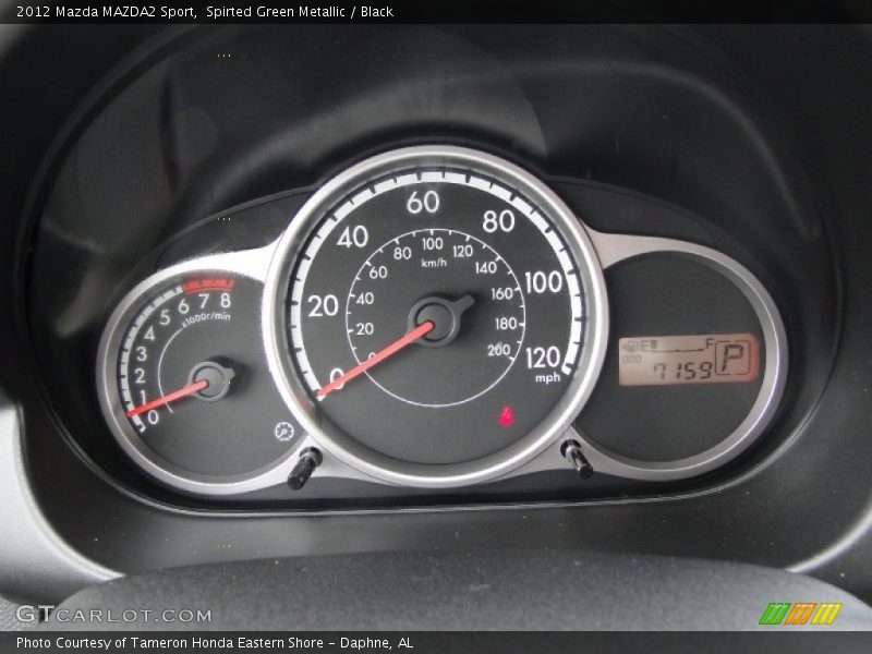  2012 MAZDA2 Sport Sport Gauges