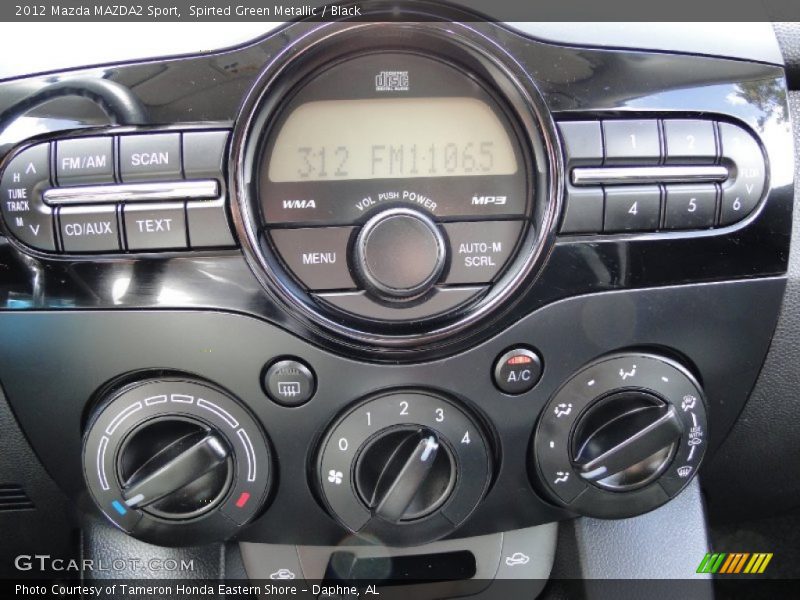 Controls of 2012 MAZDA2 Sport