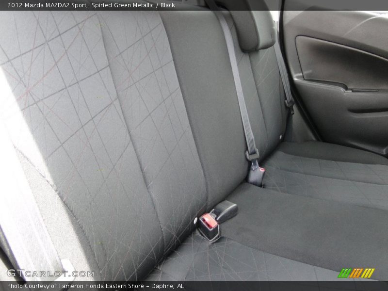 Spirted Green Metallic / Black 2012 Mazda MAZDA2 Sport