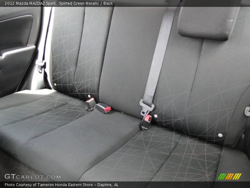 Spirted Green Metallic / Black 2012 Mazda MAZDA2 Sport