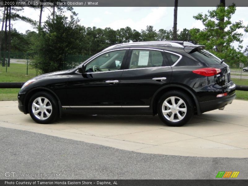 Black Obsidian / Wheat 2010 Infiniti EX 35 Journey
