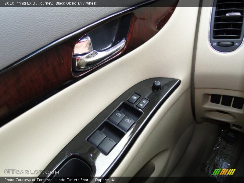 Black Obsidian / Wheat 2010 Infiniti EX 35 Journey