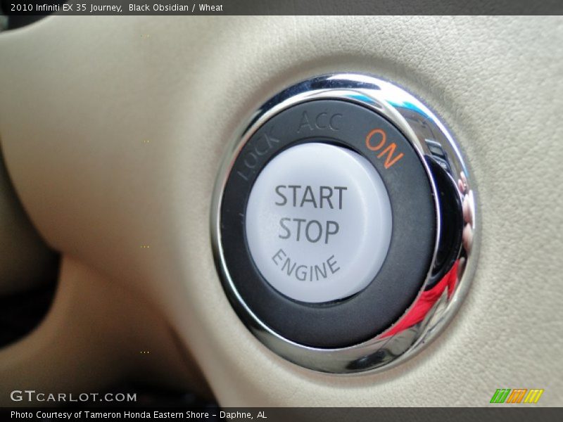 Black Obsidian / Wheat 2010 Infiniti EX 35 Journey