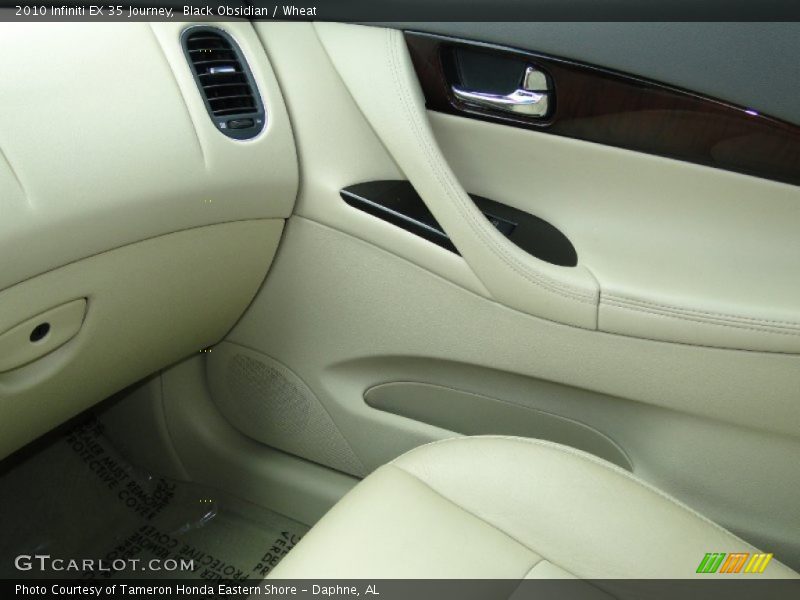 Black Obsidian / Wheat 2010 Infiniti EX 35 Journey