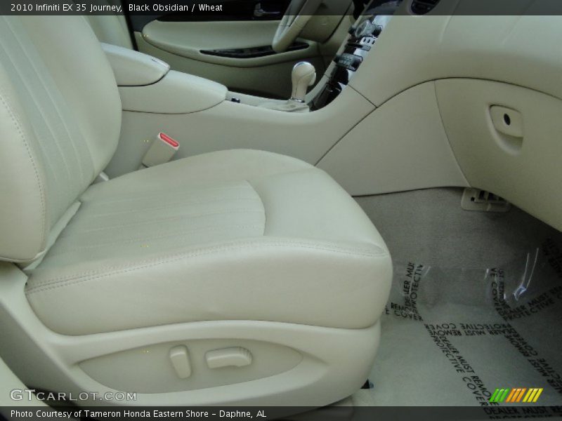 Black Obsidian / Wheat 2010 Infiniti EX 35 Journey