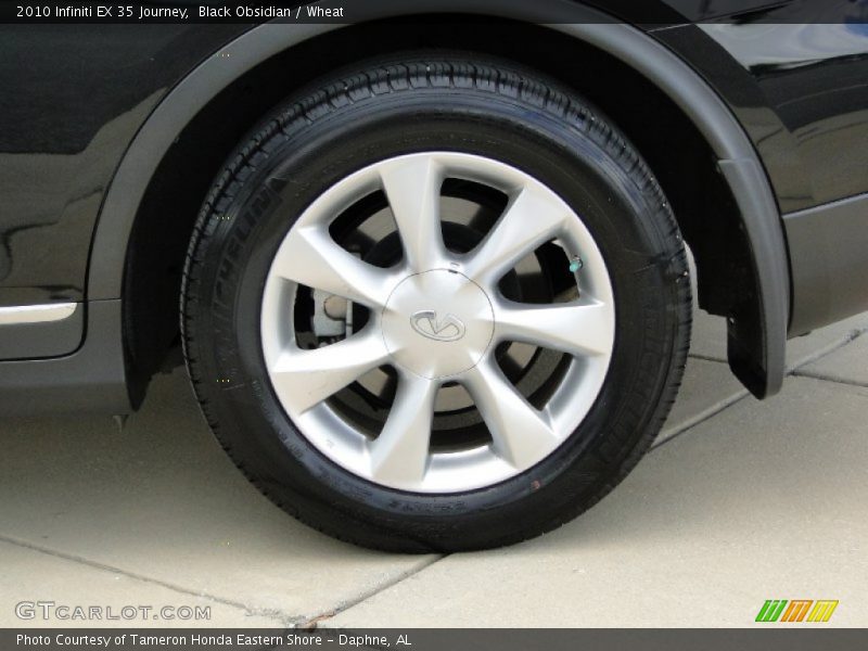Black Obsidian / Wheat 2010 Infiniti EX 35 Journey
