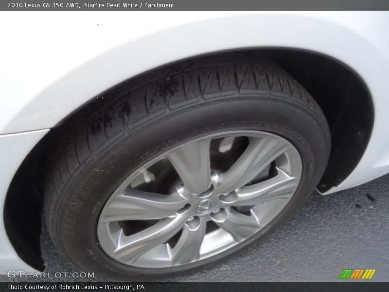Starfire Pearl White / Parchment 2010 Lexus GS 350 AWD
