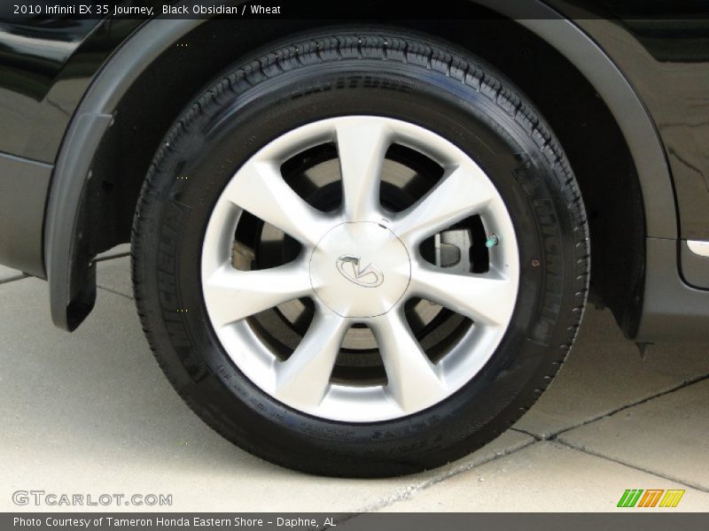 Black Obsidian / Wheat 2010 Infiniti EX 35 Journey