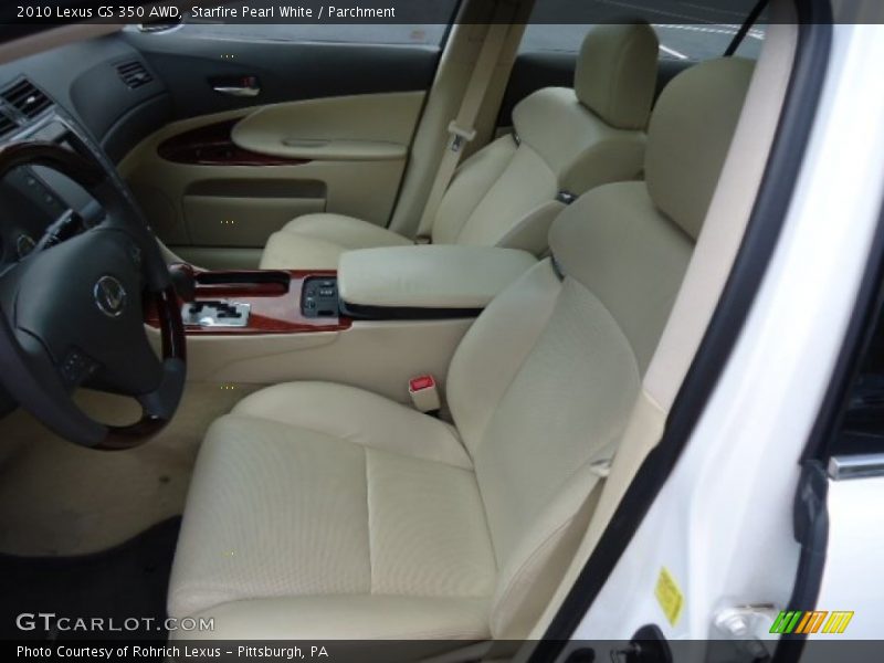 Starfire Pearl White / Parchment 2010 Lexus GS 350 AWD