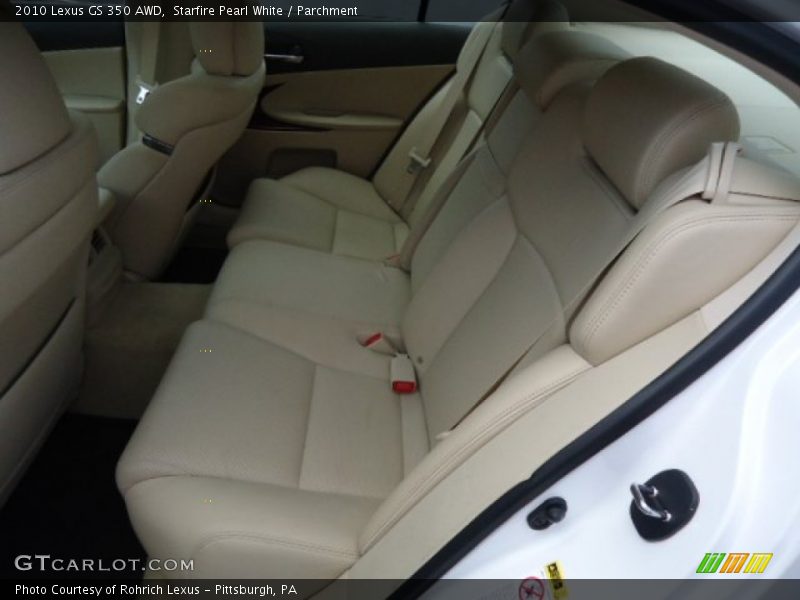 Starfire Pearl White / Parchment 2010 Lexus GS 350 AWD