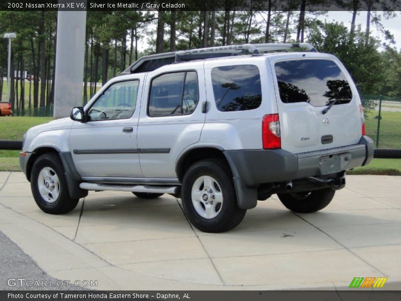 Silver Ice Metallic / Gray Celadon 2002 Nissan Xterra XE V6