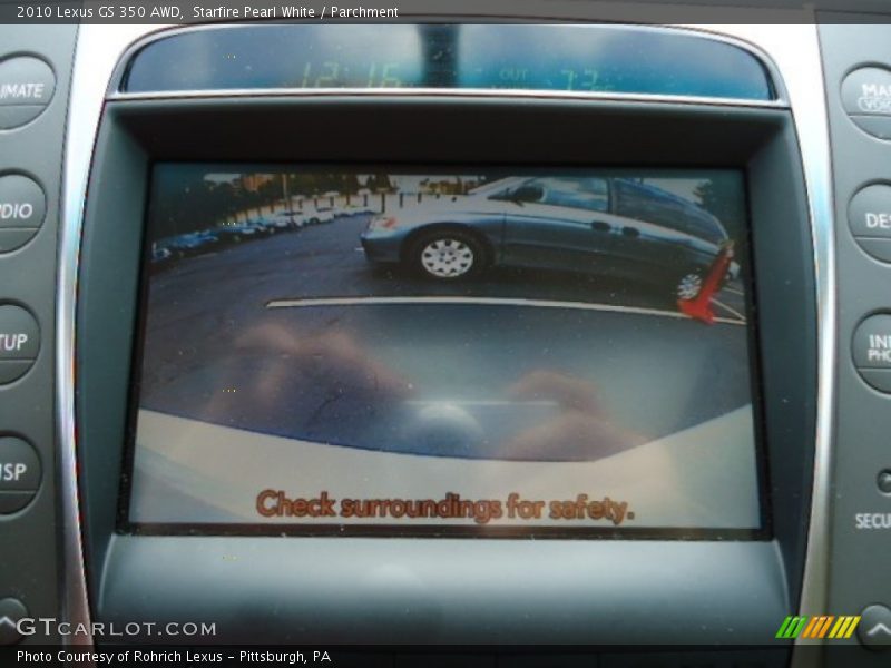 Starfire Pearl White / Parchment 2010 Lexus GS 350 AWD