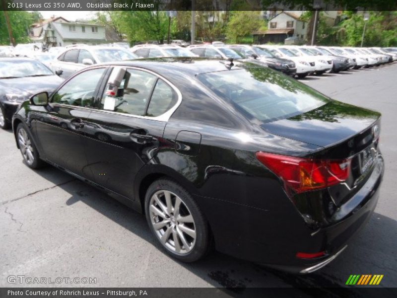 Obsidian Black / Flaxen 2013 Lexus GS 350 AWD