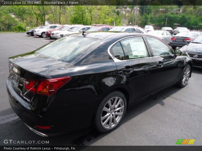 Obsidian Black / Flaxen 2013 Lexus GS 350 AWD