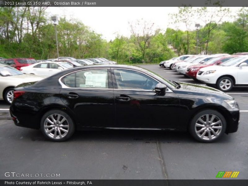 Obsidian Black / Flaxen 2013 Lexus GS 350 AWD