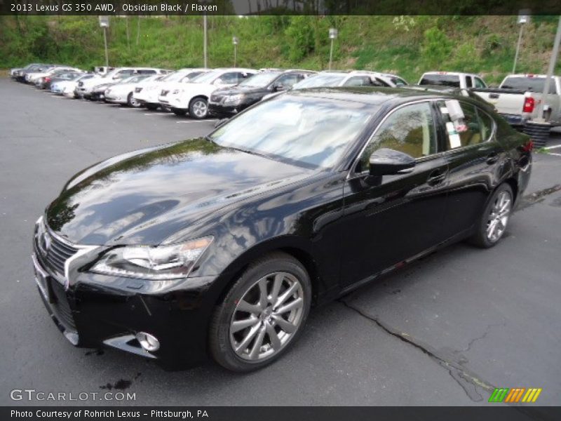 Obsidian Black / Flaxen 2013 Lexus GS 350 AWD