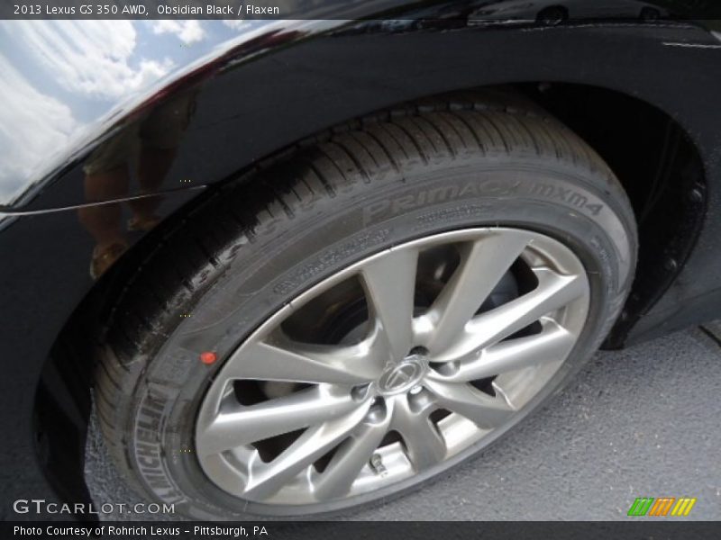 Obsidian Black / Flaxen 2013 Lexus GS 350 AWD