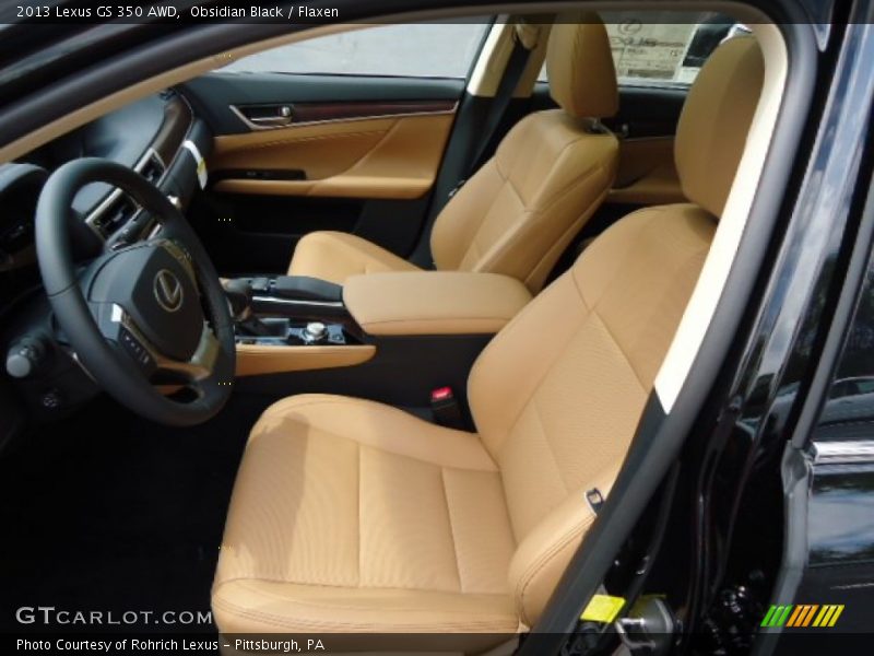 Obsidian Black / Flaxen 2013 Lexus GS 350 AWD
