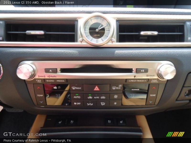 Obsidian Black / Flaxen 2013 Lexus GS 350 AWD