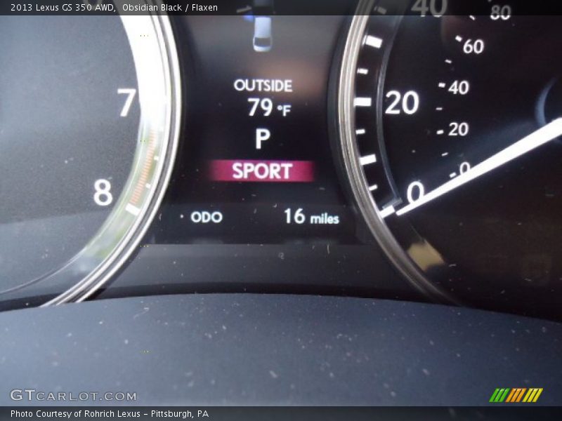 Obsidian Black / Flaxen 2013 Lexus GS 350 AWD
