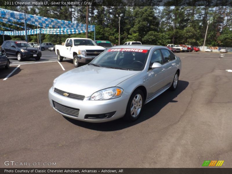 Silver Ice Metallic / Gray 2011 Chevrolet Impala LT