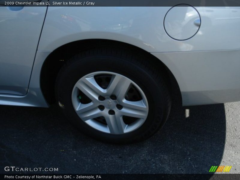 Silver Ice Metallic / Gray 2009 Chevrolet Impala LS