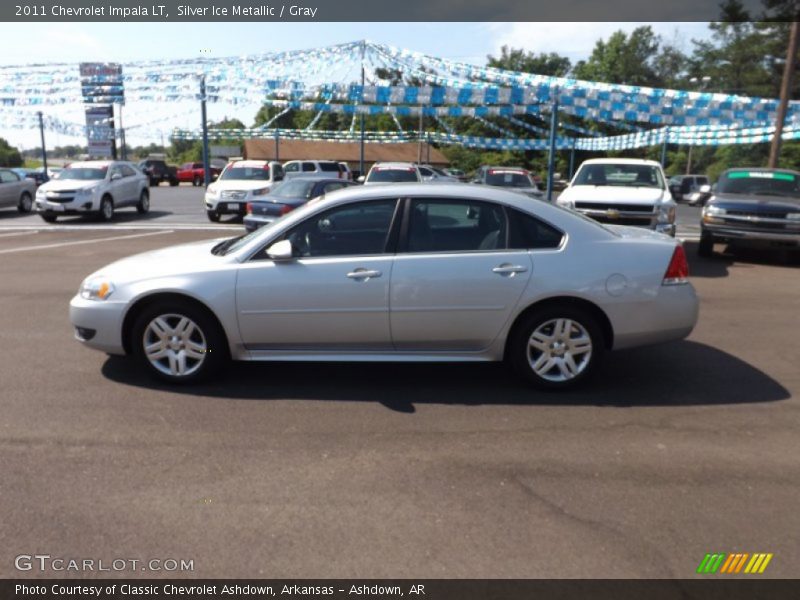 Silver Ice Metallic / Gray 2011 Chevrolet Impala LT