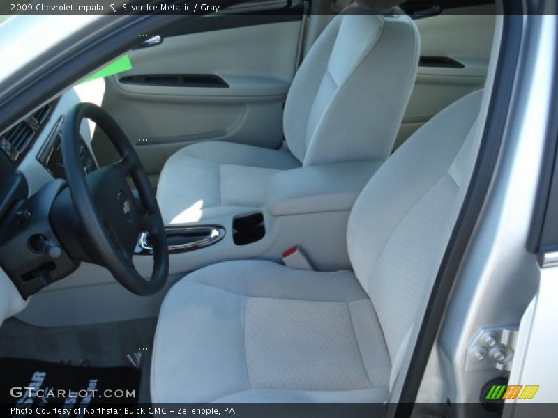 Silver Ice Metallic / Gray 2009 Chevrolet Impala LS